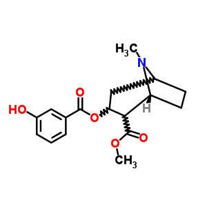 71387-58-1  methyl (1R)-3-[(3-hydroxybenzoyl)oxy]-8-methyl-8-azabicyclo[3.2.1]octane-2-carboxylate
