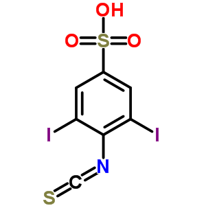 76403-90-2  3,5-diiodo-4-isothiocyanatobenzenesulfonic acid