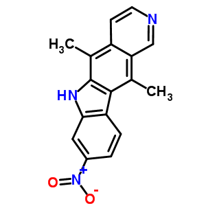 82212-22-4  5,11-dimethyl-8-nitro-6H-pyrido[4,3-b]carbazole