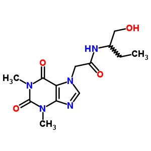 82951-56-2  2-(1,3-dimethyl-2,6-dioxo-1,2,3,6-tetrahydro-7H-purin-7-yl)-N-(1-hydroxybutan-2-yl)acetamide