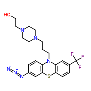 83016-32-4  2-(4-{3-[7-azido-2-(trifluoromethyl)-10H-phenothiazin-10-yl]propyl}piperazin-1-yl)ethanol