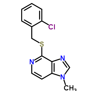 86073-86-1  4-[(2-chlorobenzyl)sulfanyl]-1-methyl-1H-imidazo[4,5-c]pyridine