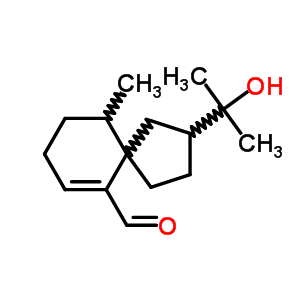 86408-21-1  2-(2-hydroxypropan-2-yl)-10-methylspiro[4.5]dec-6-ene-6-carbaldehyde