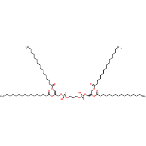 99018-93-6  22,28-dihydroxy-22,28-dioxido-16,34-dioxo-17,21,23,27,29,33-hexaoxa-22lambda~5~,28lambda~5~-diphosphanonatetracontane-19,31-diyl dihexadecanoate