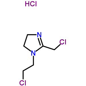 99103-36-3  1-(2-chloroethyl)-2-(chloromethyl)-4,5-dihydro-1H-imidazole hydrochloride (1:1)