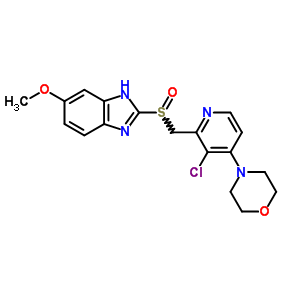 103949-62-8  2-({[3-chloro-4-(morpholin-4-yl)pyridin-2-yl]methyl}sulfinyl)-6-methoxy-1H-benzimidazole