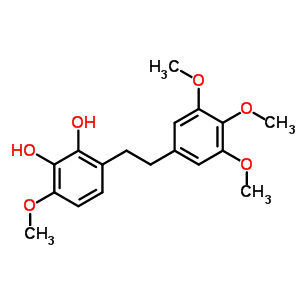 109971-64-4  3-methoxy-6-[2-(3,4,5-trimethoxyphenyl)ethyl]benzene-1,2-diol