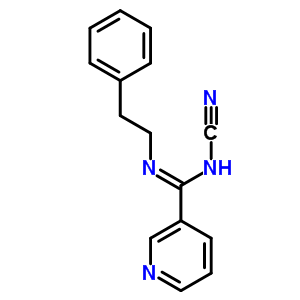 133300-00-2  N-cyano-N'-(2-phenylethyl)pyridine-3-carboximidamide