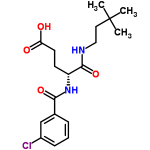 136374-73-7  N~2~-(3-chlorobenzoyl)-N-(3,3-dimethylbutyl)-D-alpha-glutamine