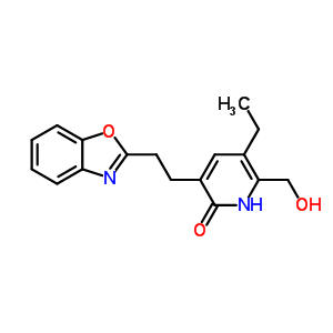 139548-02-0  3-[2-(1,3-benzoxazol-2-yl)ethyl]-5-ethyl-6-(hydroxymethyl)pyridin-2(1H)-one