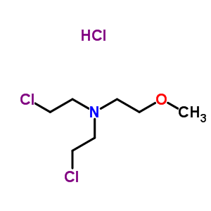 27807-62-1  2-chloro-N-(2-chloroethyl)-N-(2-methoxyethyl)ethanamine hydrochloride (1:1)