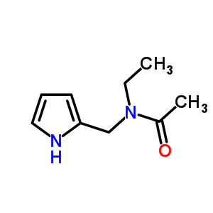 28571-00-8  N-ethyl-N-(1H-pyrrol-2-ylmethyl)acetamide