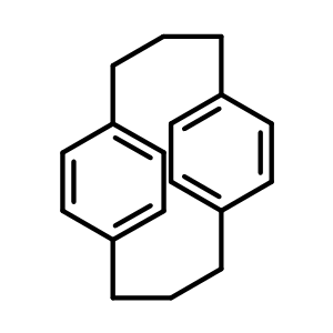 2913-24-8  tricyclo[10.2.2.2~5,8~]octadeca-1(14),5,7,12,15,17-hexaene