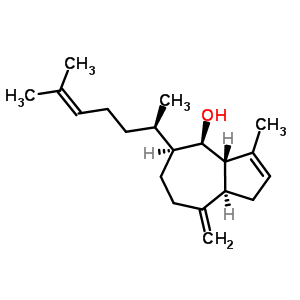 50299-47-3  (3aS,4R,5S,8aR)-3-methyl-5-[(2R)-6-methylhept-5-en-2-yl]-8-methylidene-1,3a,4,5,6,7,8,8a-octahydroazulen-4-ol