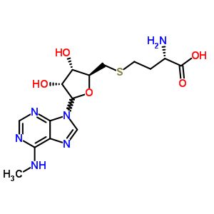 53228-06-1  (2S)-2-amino-4-[({(2S,3S,4R)-3,4-dihydroxy-5-[6-(methylamino)-9H-purin-9-yl]tetrahydrofuran-2-yl}methyl)sulfanyl]butanoic acid (non-preferred name)