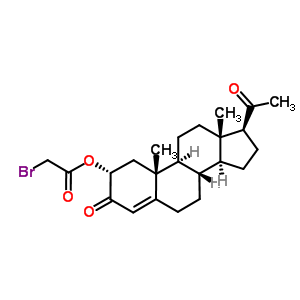 55042-30-3  (2alpha)-3,20-dioxopregn-4-en-2-yl bromoacetate