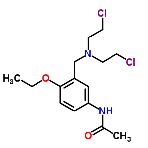 56266-59-2  N-(3-{[bis(2-chloroethyl)amino]methyl}-4-ethoxyphenyl)acetamide