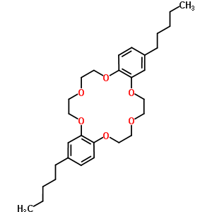 68725-69-9  2،13-dipentyl-6،7،9،10،17،18،20،21-octahydrodibenzo [b،k][ 1،4،7،10،13،16] hexaoxacyclooctadecine؛ 2،13-Dipentyl-6،7،9،10،17،18،20،21-octahydrodibenzo [b،k][1،4،7،10،13،16]hexaoxacyclooctadecine؛ Dibenzo (b،k) (1،4،7،10،13،16) هگزاوکساسیکاکلوکتادسین، 6،7،9،10،17،18،20،21-اکتا هیدرو-2،13-دیفنتیل-؛ Dibenzo[b،k][1،4،7،10،13،16]hexaoxacyclooctadecin، 6،7،9،10،17،18،20،21-octahydro-2،13-dipentyl-؛