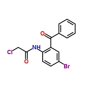 70890-58-3  N-(2-benzoyl-4-bromophenyl)-2-chloroacetamide