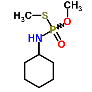 71216-74-5  O,S-dimethyl cyclohexylphosphoramidothioate