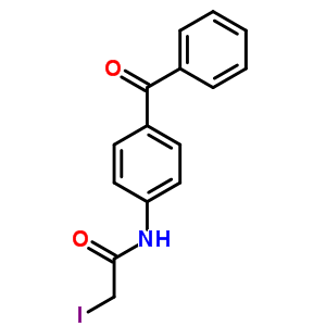 76809-63-7  N- (4-بنزوئیل فنیل) -2-iodoacetamide؛ ؛ Acetamide، N- (4-بنزوئیل فنیل) -2-iodo-؛