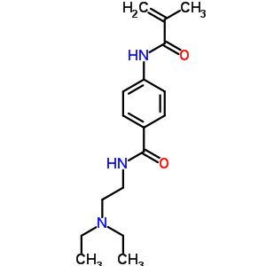 78723-47-4  N-[2-(diethylamino)ethyl]-4-[(2-methylacryloyl)amino]benzamide