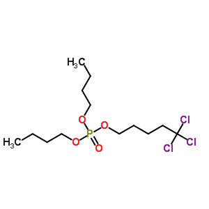 814-32-4  dibutyl 5,5,5-trichloropentyl פוספט