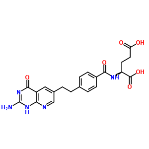 85597-18-8  N-{4-[2-(2-amino-4-oxo-1,4-dihydropyrido[2,3-d]pyrimidin-6-yl)ethyl]benzoyl}-L-glutamic acid