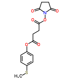 86451-38-9  4-(methylsulfanyl)phenyl 4-[(2,5-dioxopyrrolidin-1-yl)oxy]-4-oxobutanoate