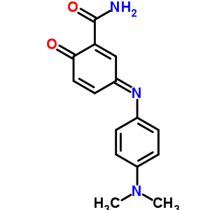 89519-94-8  (3E)-3-{[4-(dimethylamino)phenyl]imino}-6-oxocyclohexa-1,4-diene-1-carboxamide