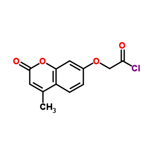 91454-65-8  [(4-methyl-2-oxo-2H-chromen-7-yl)oxy]acetyl chloride