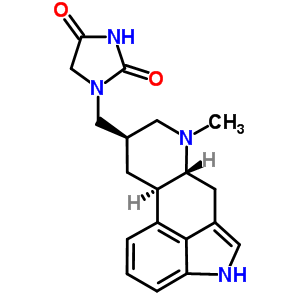 95688-34-9  1-{[(8beta)-6-methylergolin-8-yl]methyl}imidazolidine-2,4-dione