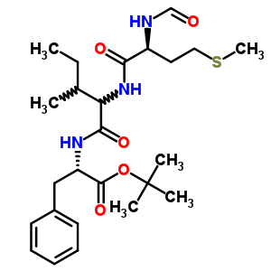 99880-61-2  tert-butyl N-formyl-L-methionylisoleucyl-L-phenylalaninate