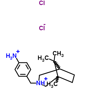 1220-31-1  3-(4-ammoniobenzyl)-1,8,8-trimethyl-3-azoniabicyclo[3.2.1]octane dichloride