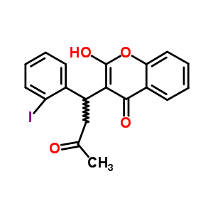 13094-08-1  2-hydroxy-3-[1-(2-iodophenyl)-3-oxobutyl]-4H-chromen-4-one