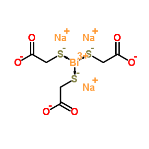 150-49-2  bismuth(3+) sodium sulfidoacetate (1:3:3)