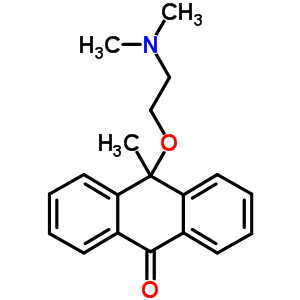 17191-62-7  10-[2-(dimethylamino)ethoxy]-10-methylanthracen-9(10H)-one