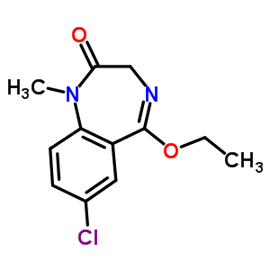 20430-79-9  7-chloro-5-ethoxy-1-methyl-1,3-dihydro-2H-1,4-benzodiazepin-2-one