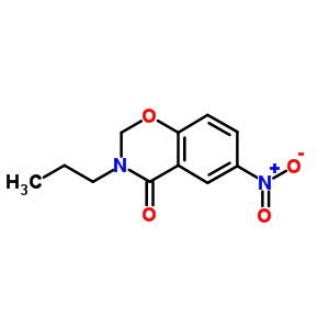 20973-06-2  6-nitro-3-propyl-2,3-dihydro-4H-1,3-benzoxazin-4-one