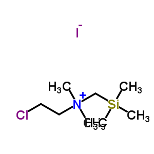 21654-76-2  2-chloro-N,N-dimethyl-N-[(trimethylsilyl)methyl]ethanaminium iodide