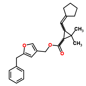 22431-62-5;24380-83-4;28434-02-8;51202-40-5  (5-benzylfuran-3-yl)methyl 3-(cyclopentylidenemethyl)-2,2-dimethylcyclopropanecarboxylate