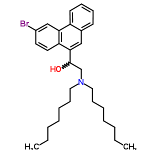 23257-53-6;56924-18-6  1-(6-bromophenanthren-9-yl)-2-(diheptylamino)ethanol