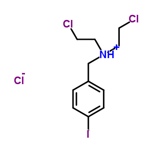 25022-84-8  2-chloro-N-(2-chloroethyl)-N-(4-iodobenzyl)ethanaminium chloride