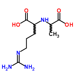 34522-32-2  N~2~-(1-carboxyethyl)-N~5~-(diaminomethylidene)ornithine