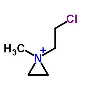 36375-20-9;57-54-5  1-(2-Chlorethyl)-1-methylaziridinium