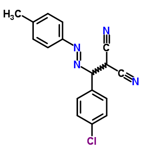 3701-17-5  {(4-chlorophenyl)[(E)-(4-methylphenyl)diazenyl]methyl}propanedinitrile