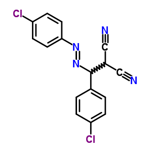 3701-20-0  {(4-chlorophenyl)[(E)-(4-chlorophenyl)diazenyl]methyl}propanedinitrile