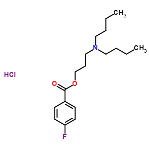 451-64-9  3-(dibutylamino)propyl-4-fluorobenzoaathydrochloride (1:1)