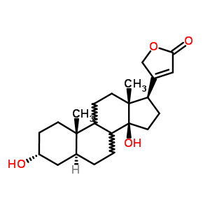 466-08-0  (3alpha,5alpha,8xi,9xi)-3,14-dihydroxycard-20(22)-enolide