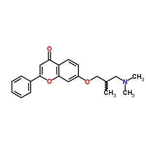 607-74-9  7-[3-(dimethylamino)-2-methylpropoxy]-2-phenyl-4H-chromen-4-one